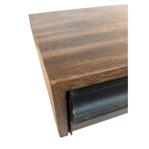 Vintage Wooden Cassette Storage Organizer With 3 Drawers Holds 42 tapes - Picture 15 of 16